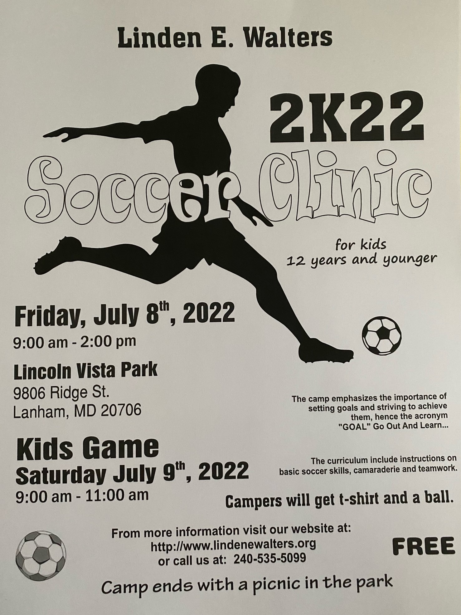 Linden E. Walters Memorial Soccer Tournament